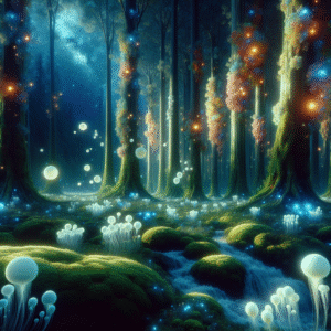 Whispers of the Celestial Forest