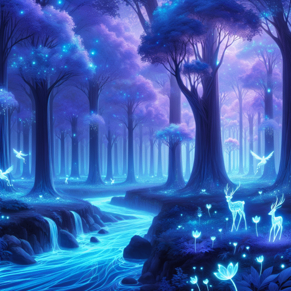 Whispers of the Celestial Forest