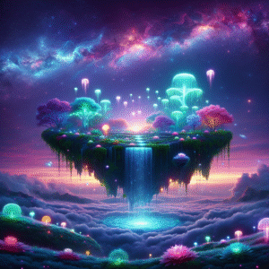 Celestial Oasis: A Dreamer's Refuge