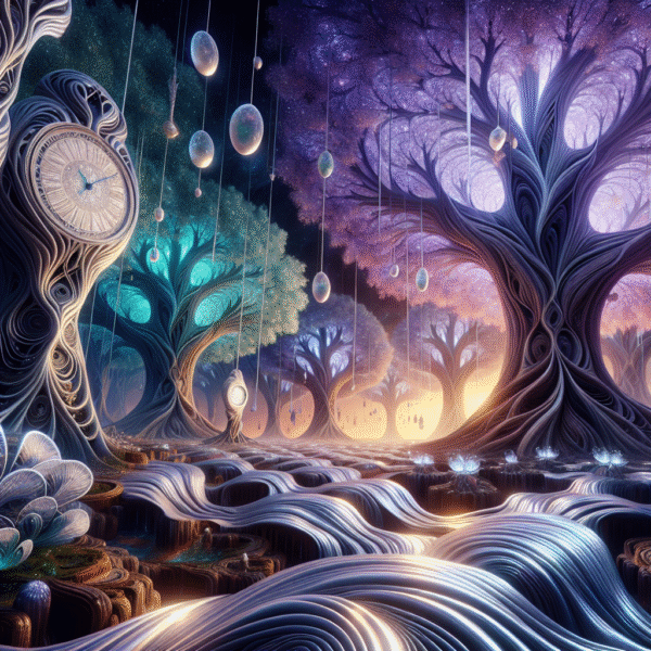 Ethereal Garden of Time
