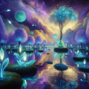 Celestial Garden of Whispers