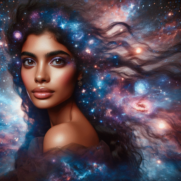 Celestial Dreamscapes: AI Portraits of the Cosmos