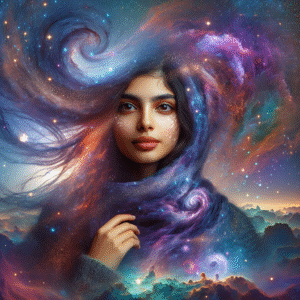 Celestial Dreamscapes: AI Portraits of the Cosmos