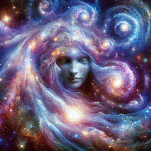 Elysian Echoes: Celestial Portraits