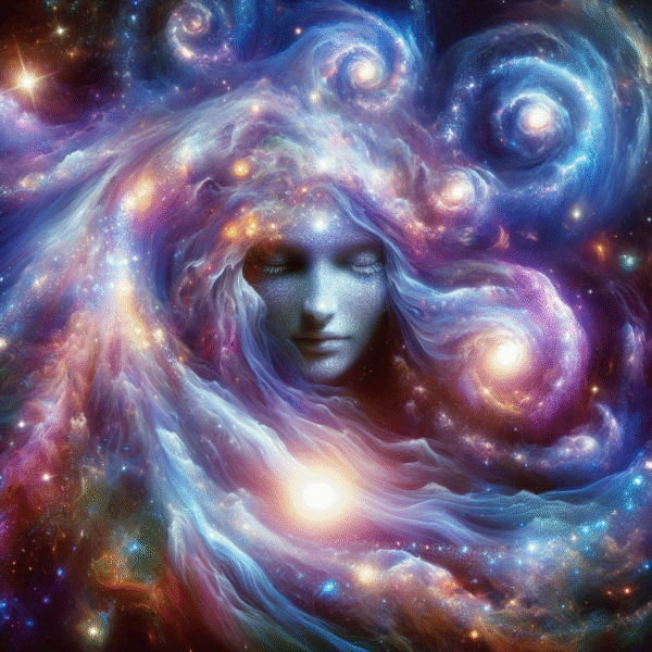 Elysian Echoes: Celestial Portraits