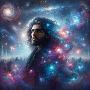Celestial Reflections: The Cosmic Self-Portrait