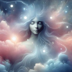 Ethereal Reflections: The Dreamweaver's Portrait