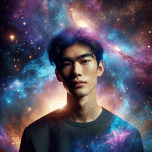 Celestial Reflections: A Cosmic Portrait Experience