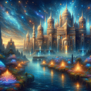 Celestial Temples: The Astral Gardens of Atlantis
