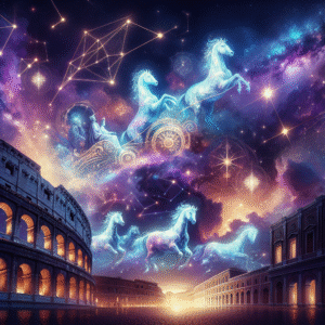 Celestial Chariots: The Skyward Odyssey of Ancient Rome