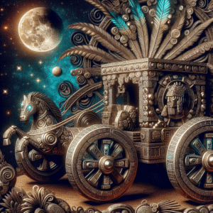 Celestial Chariot of the Aztecs