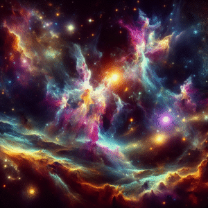 Celestial Dreamscape: A Journey Through the Nebula