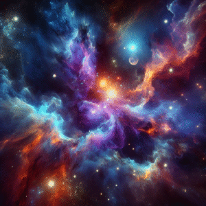 Celestial Drift: The Nebula Dance