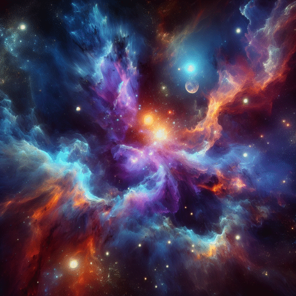 Celestial Drift: The Nebula Dance