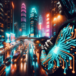 Neon Circuit Tattoos