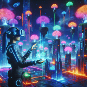 Neon Mirage: Virtual Reality Scenery Synthesizer