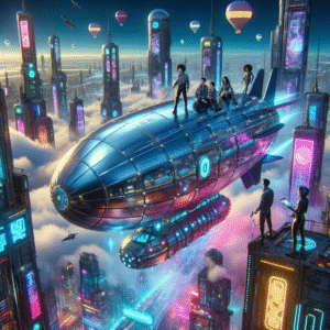 Neon Sky Nomads: The Airship Collective