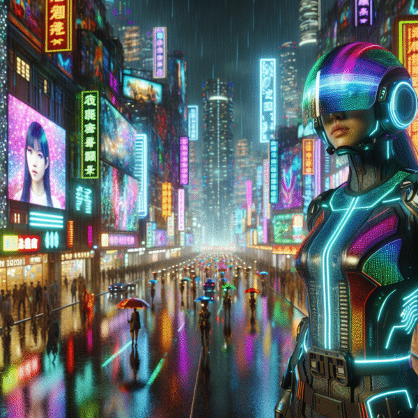 Neon Nomad: The Urban Survival Suit