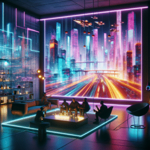 Neon Mirage: Dreamscape Projector