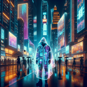 Neon Veil: The Augmented Reality Cloak