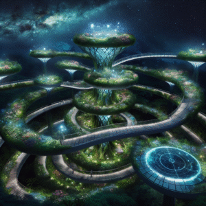 Celestial Spiral Garden