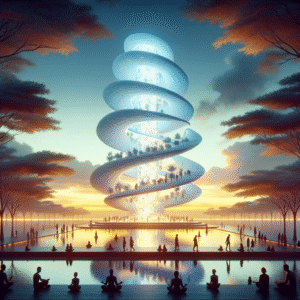 Luminous Spiral Sanctuary