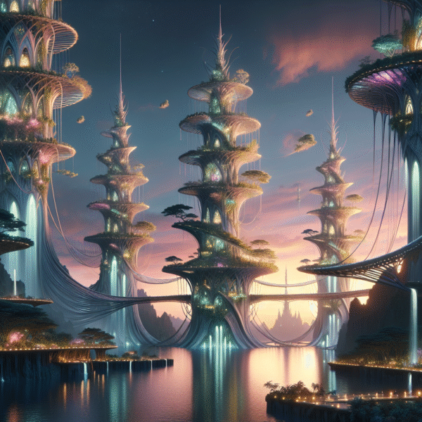 Elysian Spires: The Celestial Garden