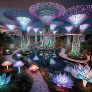 Luminous Garden of Echoes