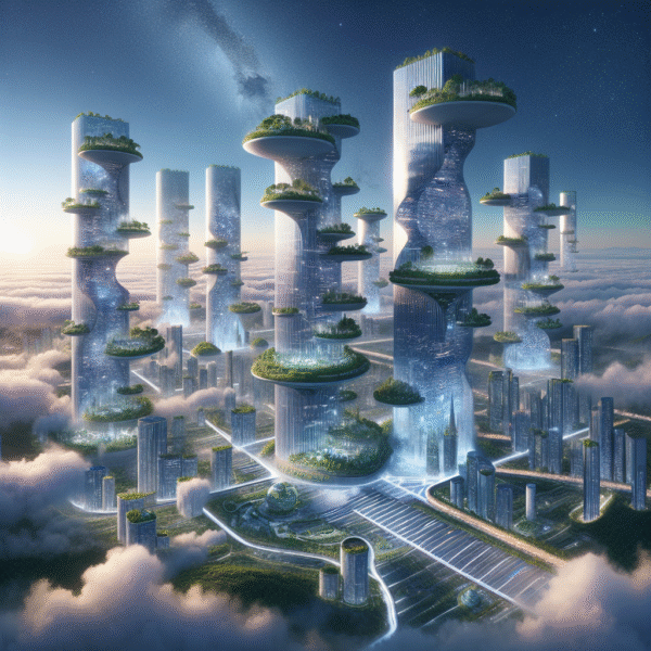 Elysium Towers: The Floating Haven