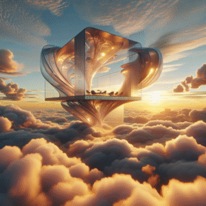 Ethereal Cloudscape Pavilion