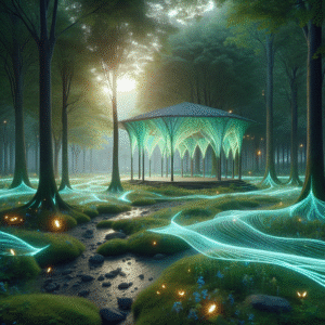 Luminous Forest Canopy Pavilion
