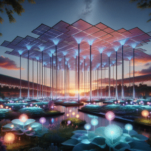 Celestial Canopy: The Floating Oasis