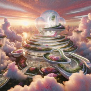 Celestial Sanctuary: The Floating Oasis