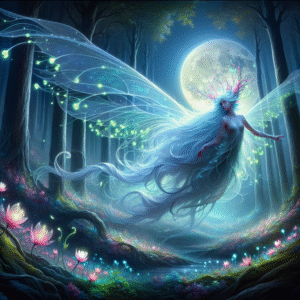 Lunar Sylph: Guardian of the Night Blossoms