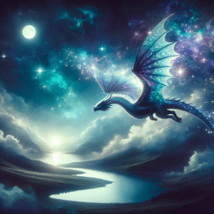 Luminara: The Celestial Glow Dragon