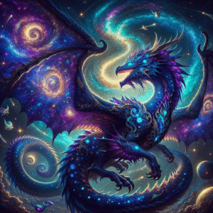 Celestial Wyvern of the Ethereal Skies