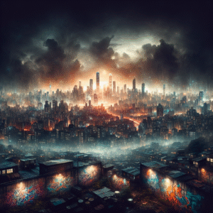Dystopian Skyline